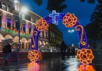 Adornos luminosos para d&iacute;a de los muertos