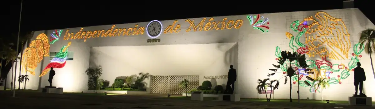 Ornamentación Luminosa para Fiestas Patrias