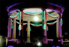 Ornamentaci&oacute;n Luminosa para Fiestas Patrias