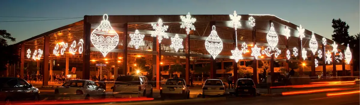 Ornamentación Luminosa Navideña