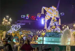 Adornos luminosos navide&ntilde;os