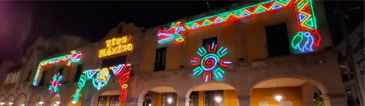 Ornamentación Luminosa Fiestas Patrias