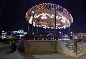 Adornos luminosos navide&ntilde;os