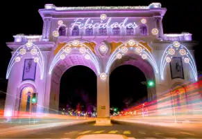 Adornos luminosos navide&ntilde;os