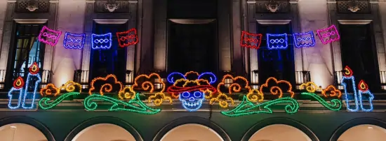 Ornamentación Luminosa para Fiestas Patrias, Navidad, y Eventos especiales